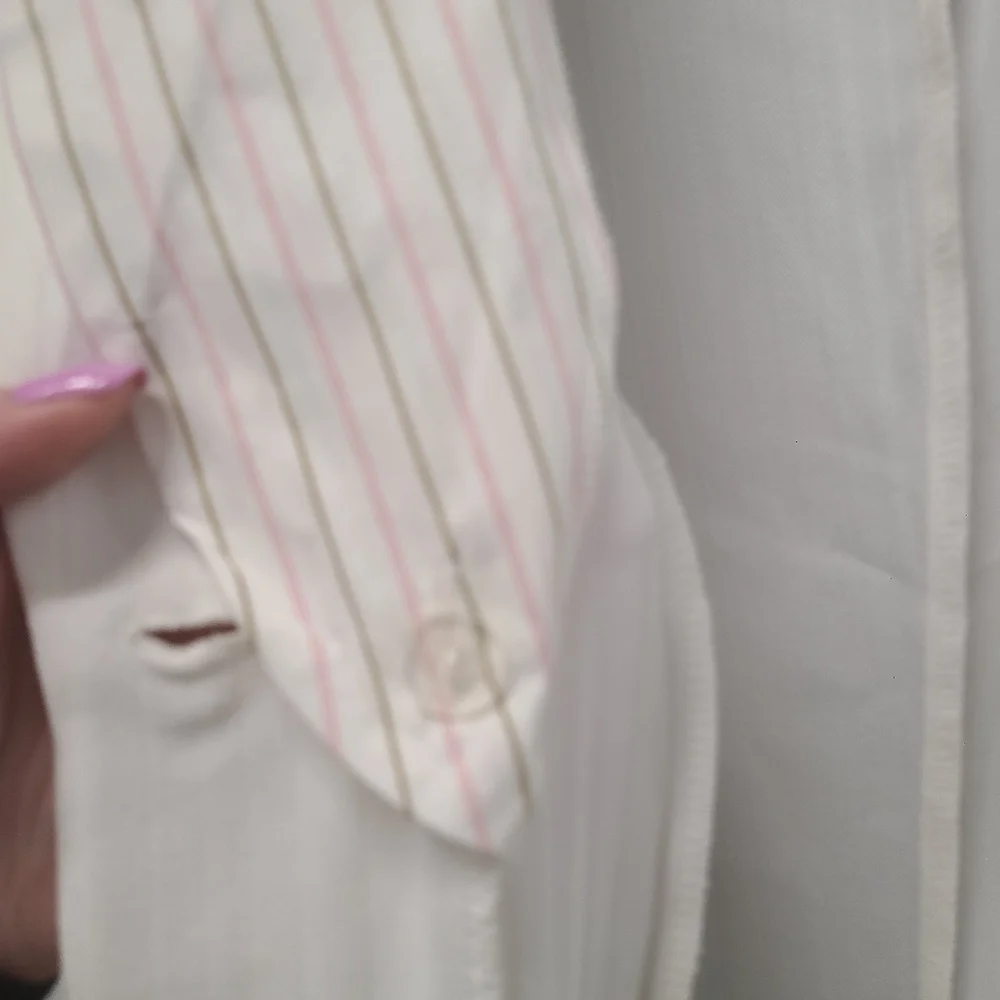 My Michelle creme blazer with removable stripe lapel 13/14 - Picture 2 of 6